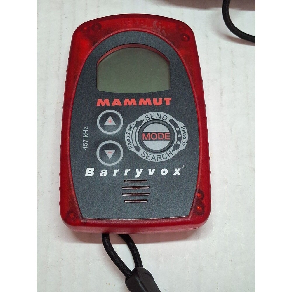 Mammut Barryvox Avalanche Beacon Transceiver Made in Switzerland Rescue Tool GPS